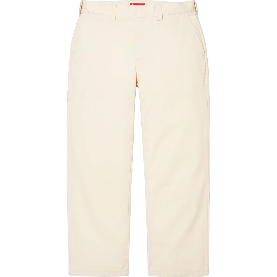 Supreme Arbeits Pant Hose Weiß | CH422ZG