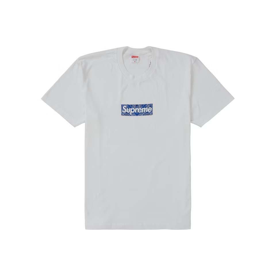 Supreme Bandana Box Logo T-shirts Weiß | CH203OR