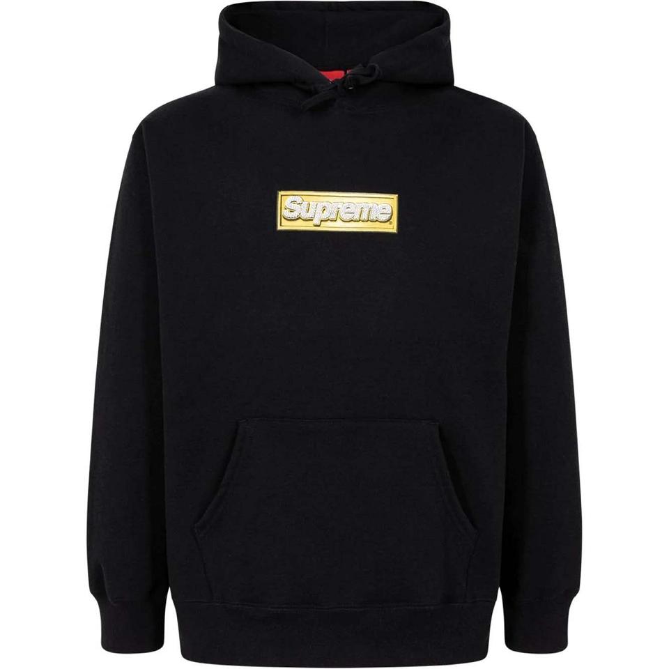 Supreme Bling Box Logo Hoodie Schwarz | CH489OR