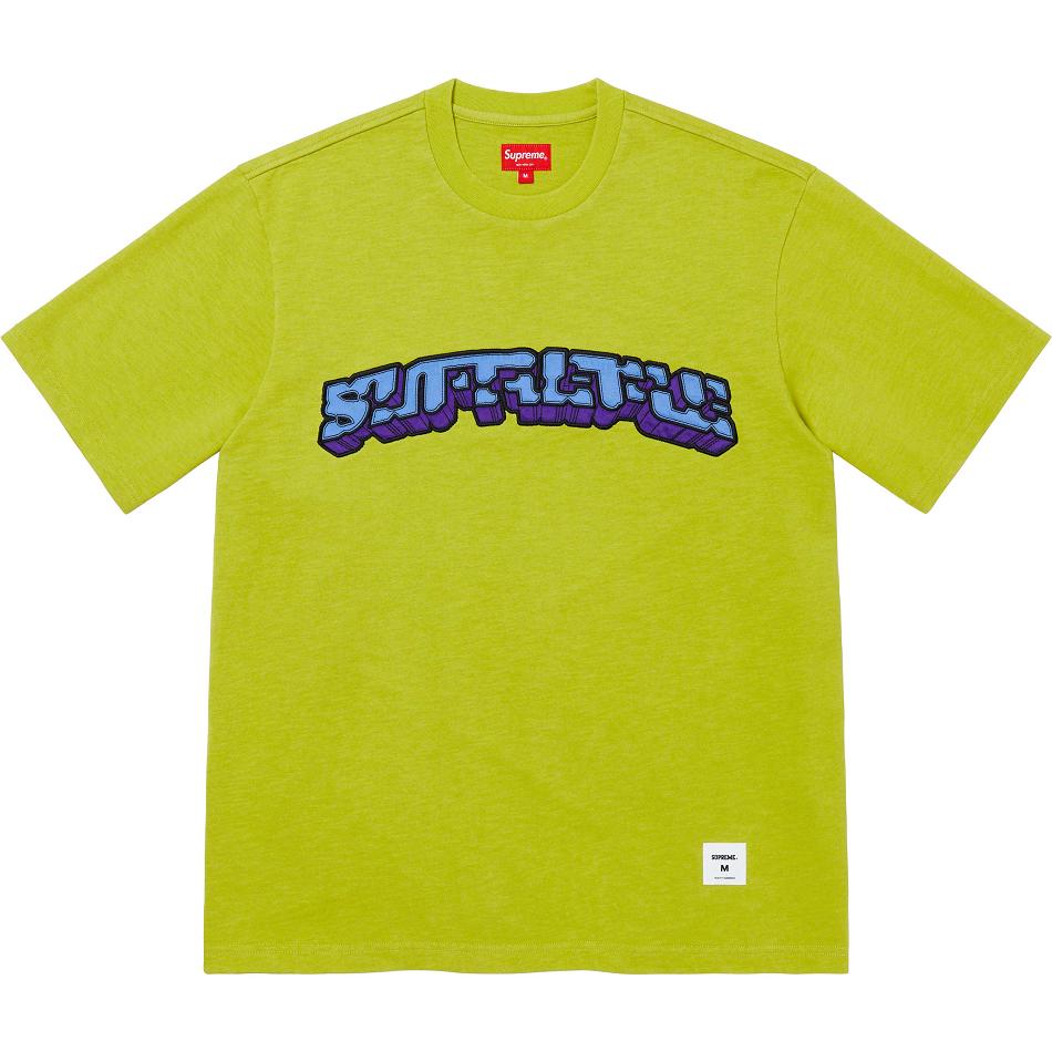 Supreme Block Arc S/S Top Pullover Grün | CH328RW