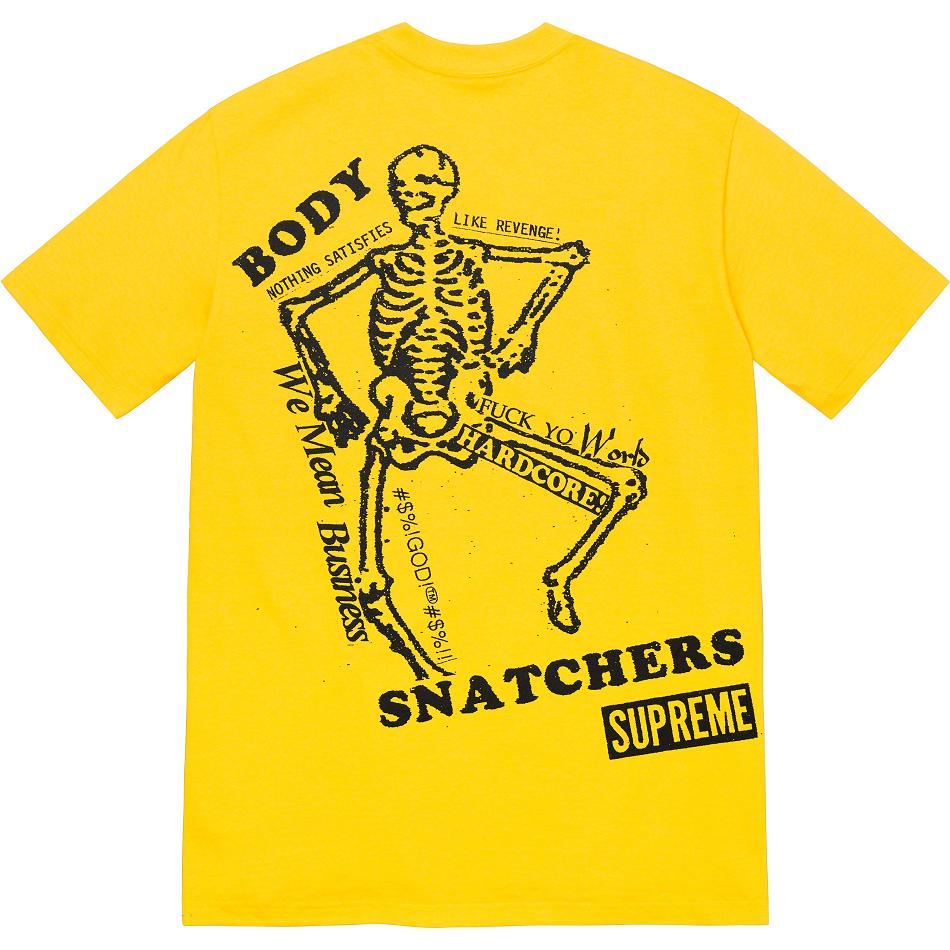 Supreme Body Snatchers Tee T-shirts Gelb | CH243VD