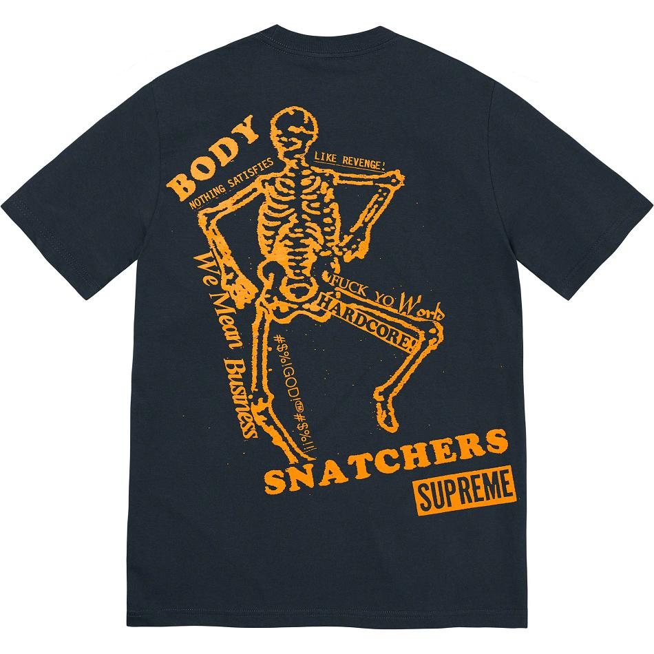 Supreme Body Snatchers Tee T-shirts Navy | CH244BC