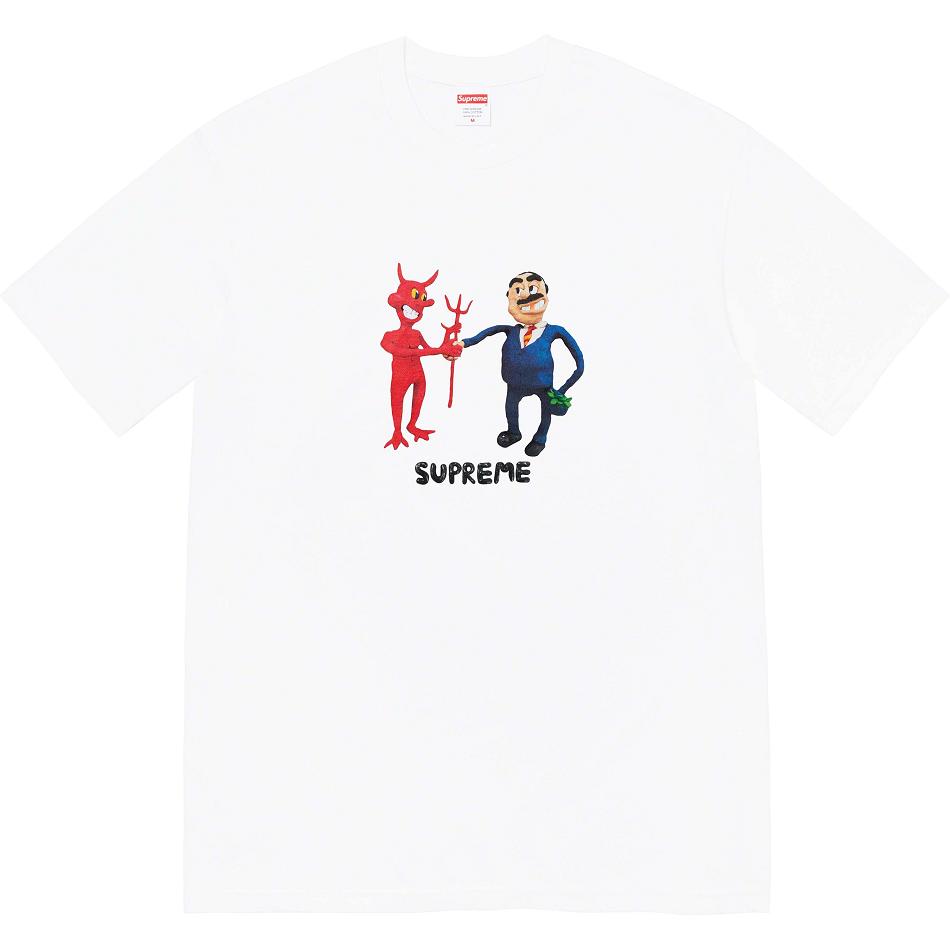 Supreme Business Tee T-shirts Weiß | CH217VD