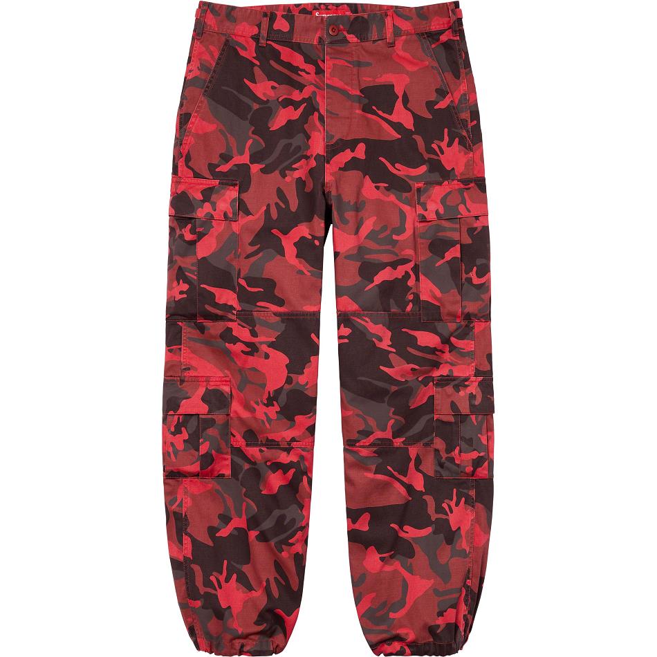 Supreme Cargo Pant Hose Rot Camouflage | CH394KI