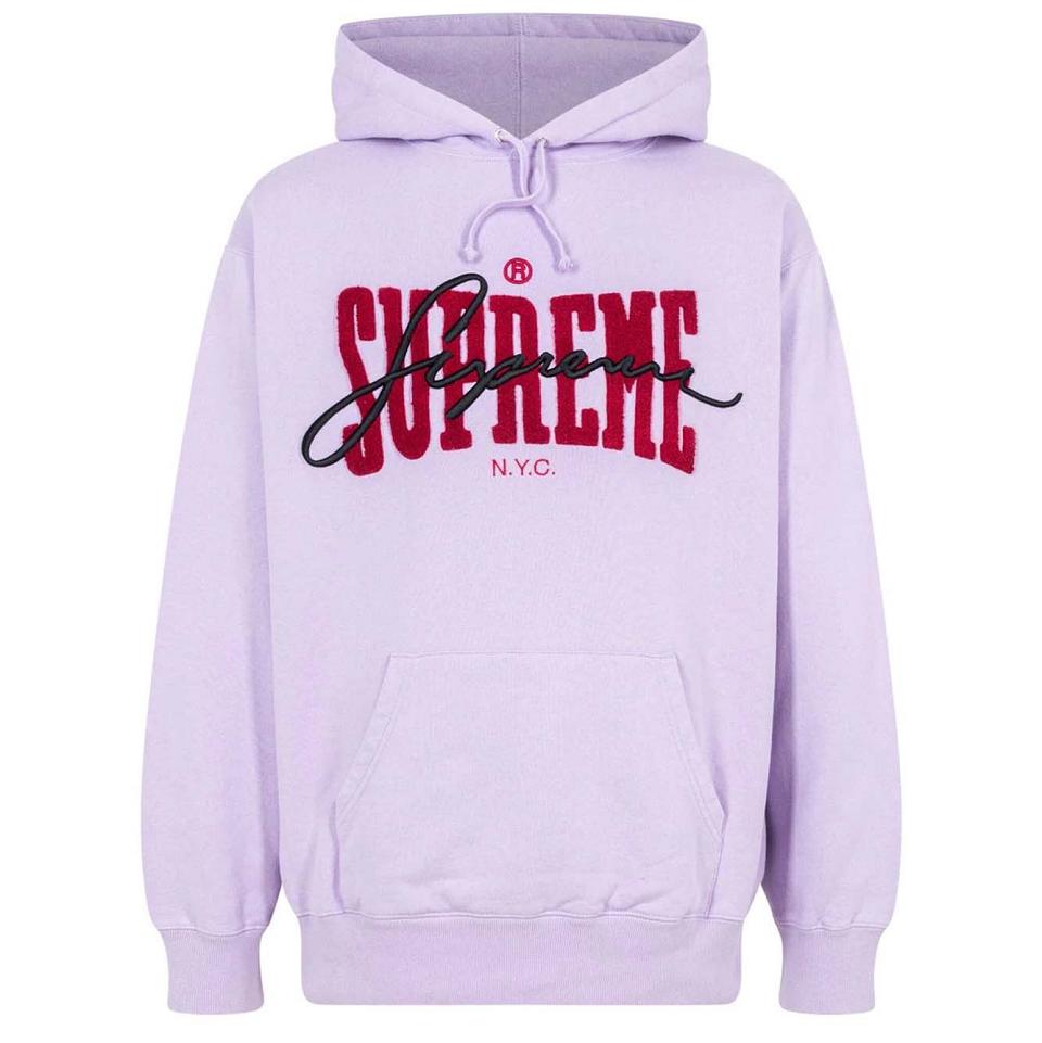 Supreme Chenille Hoodie Weiß | CH486YU