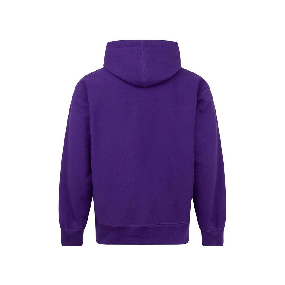 Supreme Cross Box Logo Hoodie Lila | CH485TV