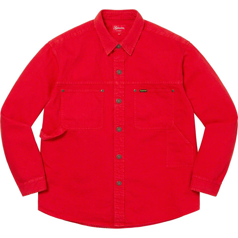 Supreme Denim Painter Hemd Rot | CH388SO