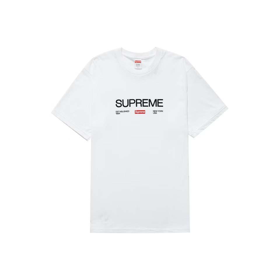 Supreme Est. 1994 Logo T-shirts Weiß | CH200YU