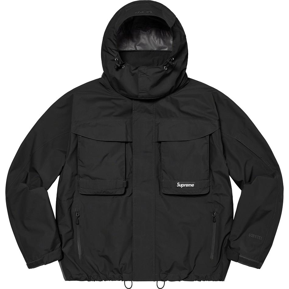 Supreme GORE-TEX PACLITE® Laufschuhe Shell Jacke Schwarz | CH447LH