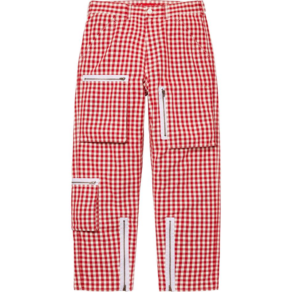 Supreme Gingham Flight Pant Hose Rot | CH393JJ