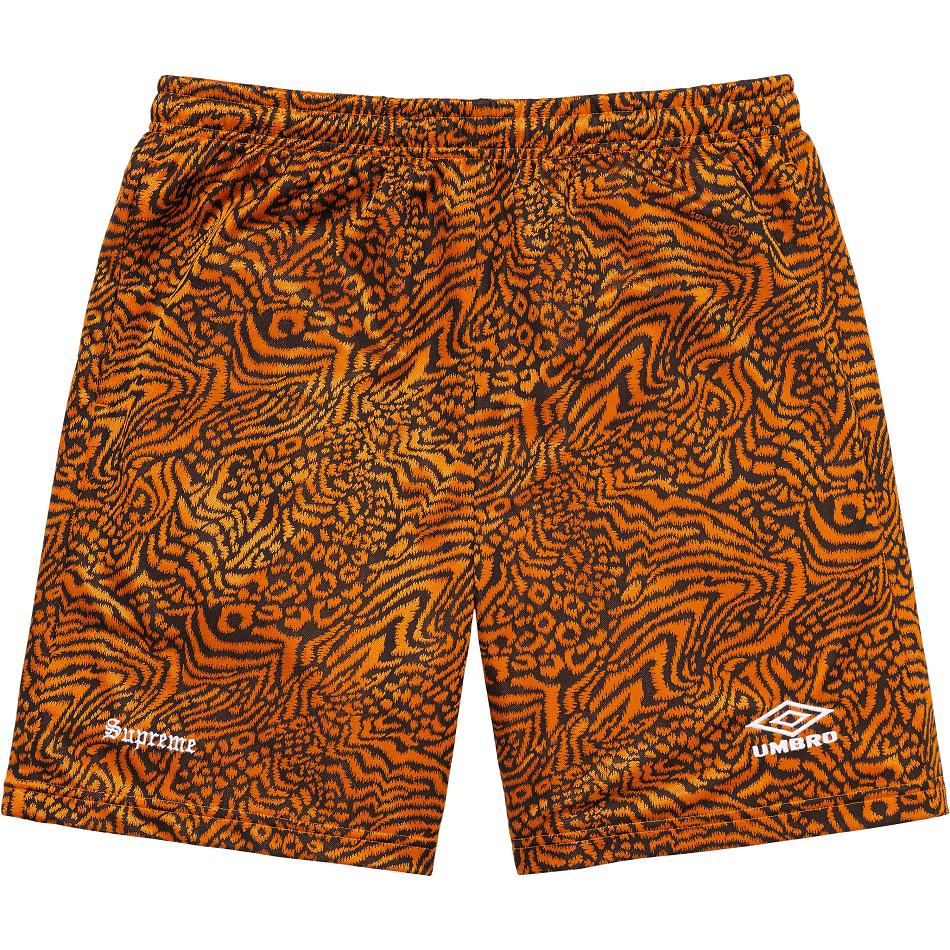 Supreme Jacquard Animal Print Soccer Kurze Hose Orange | CH359OR