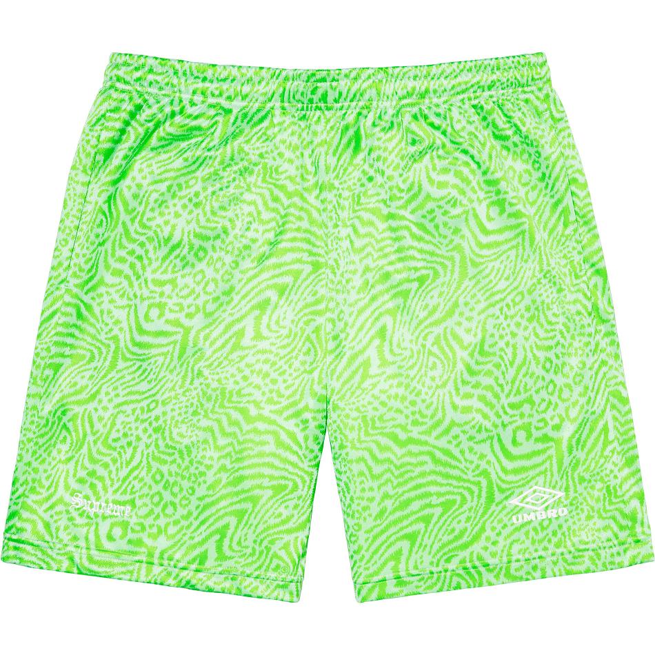 Supreme Jacquard Animal Print Soccer Kurze Hose Grün | CH362SO