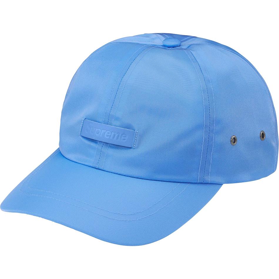 Supreme Leder Patch 6-Panel Hüte Blau | CH120RW