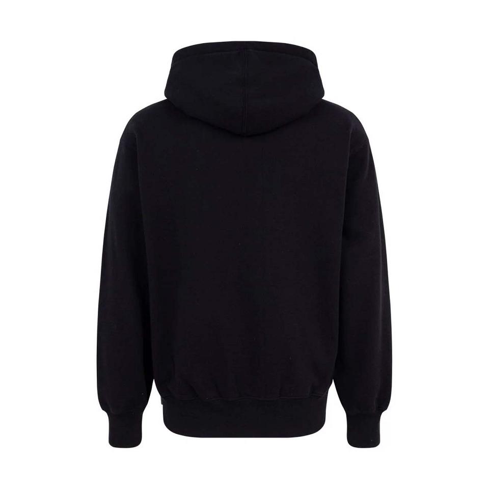 Supreme Logo Embroide Hoodie Schwarz | CH473LH