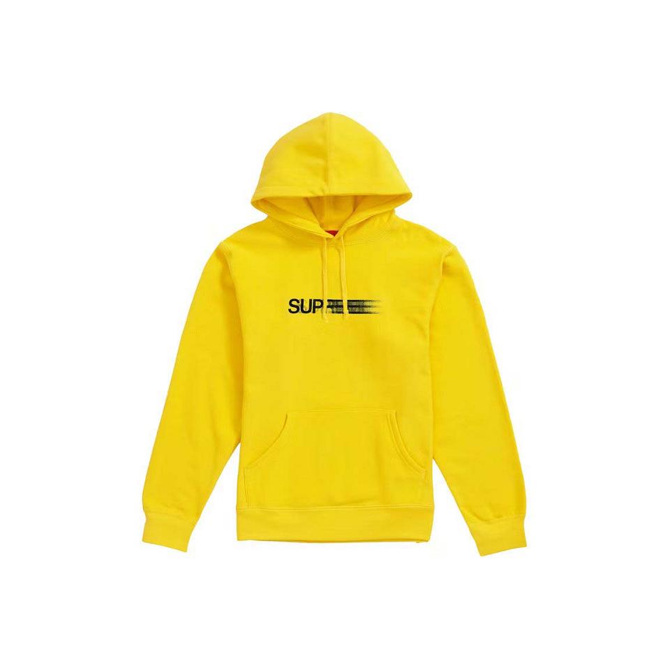 Supreme Motion Logo Mit Kapuze Sweatshirts Gelb | CH264KI