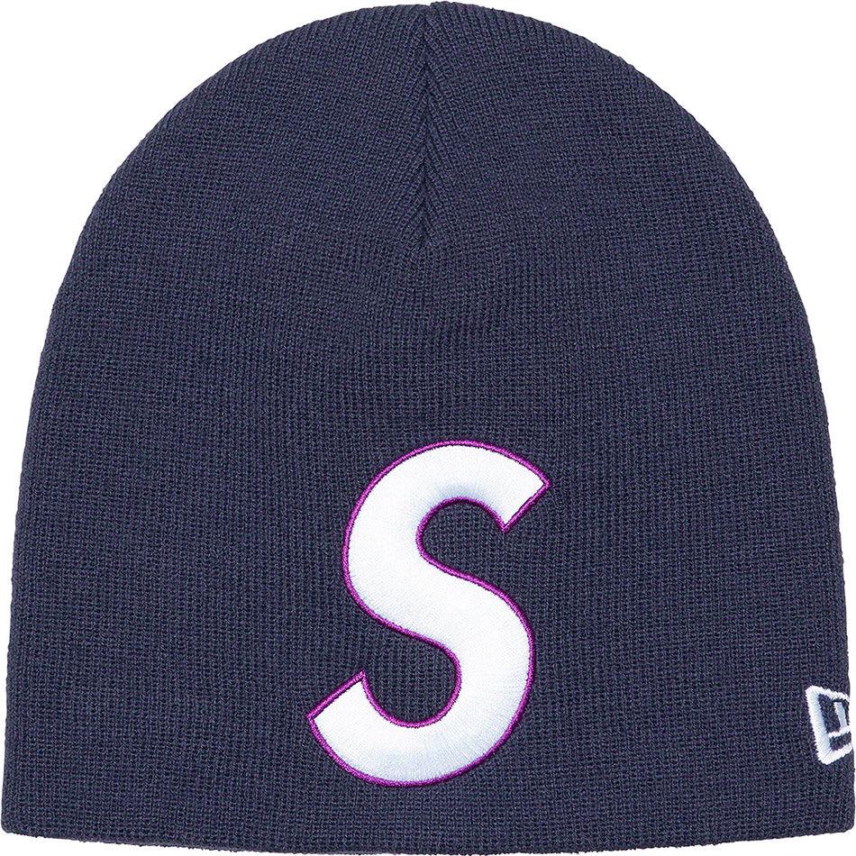 Supreme New Era® S Logo Beanie Hüte Blau | CH149UT