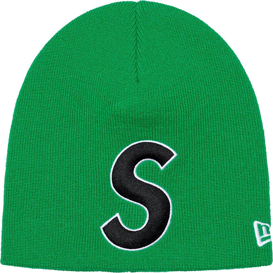 Supreme New Era® S Logo Beanie Hüte Grün | CH150IS