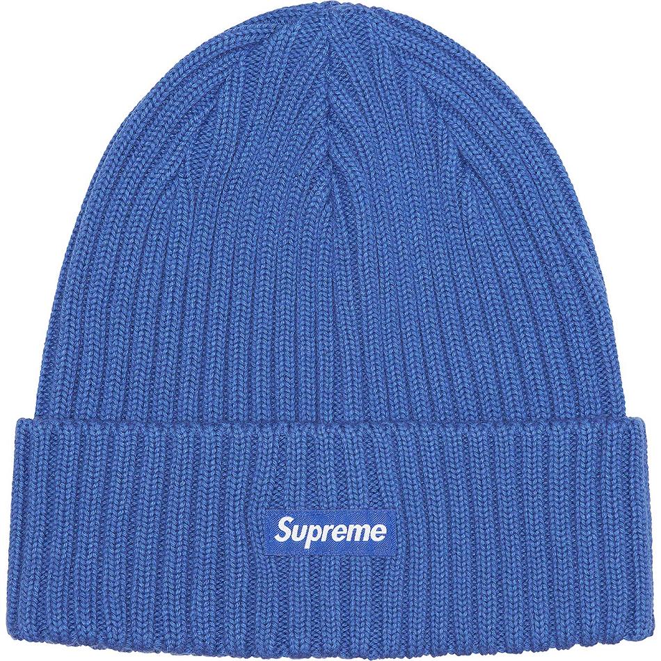 Supreme Overdyed Beanie Hüte Blau | CH157GL