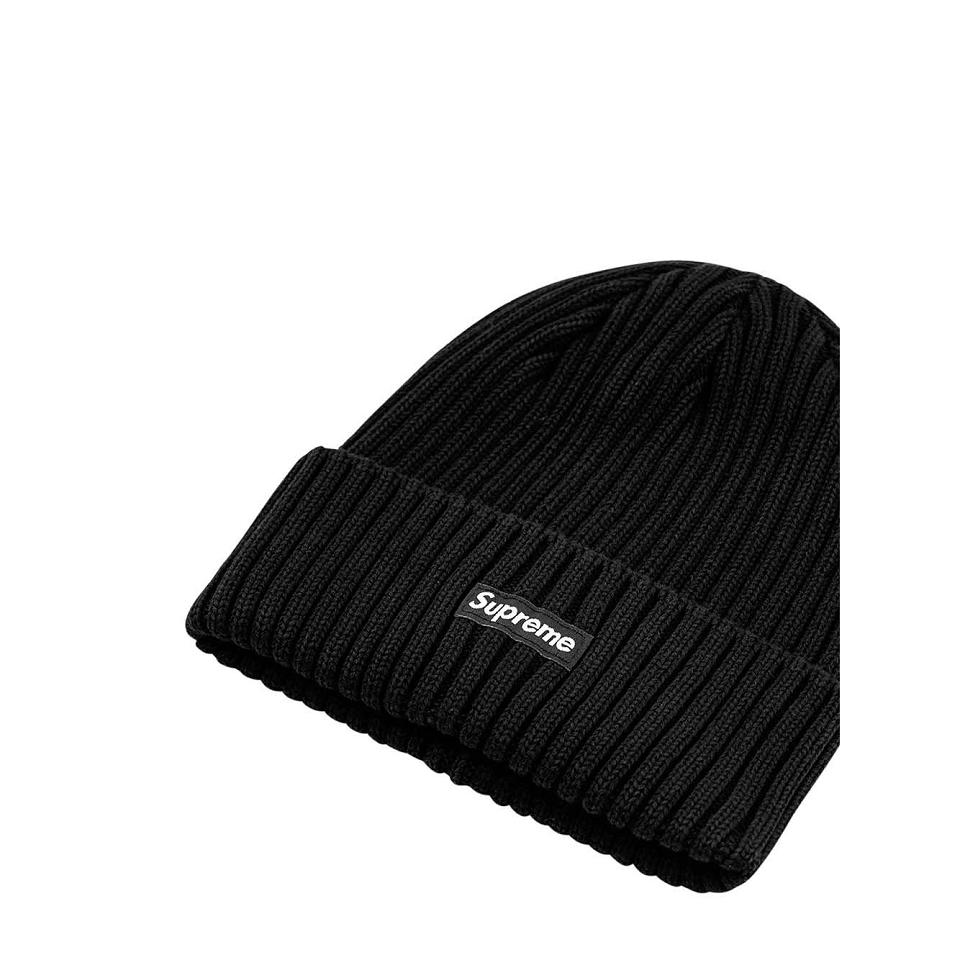 Supreme Overdyed Logo Beanie Hüte Schwarz | CH108KI