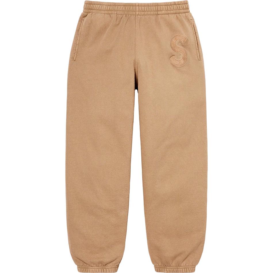 Supreme Overdyed S Logo Sweatpant Hose Braun | CH405EX