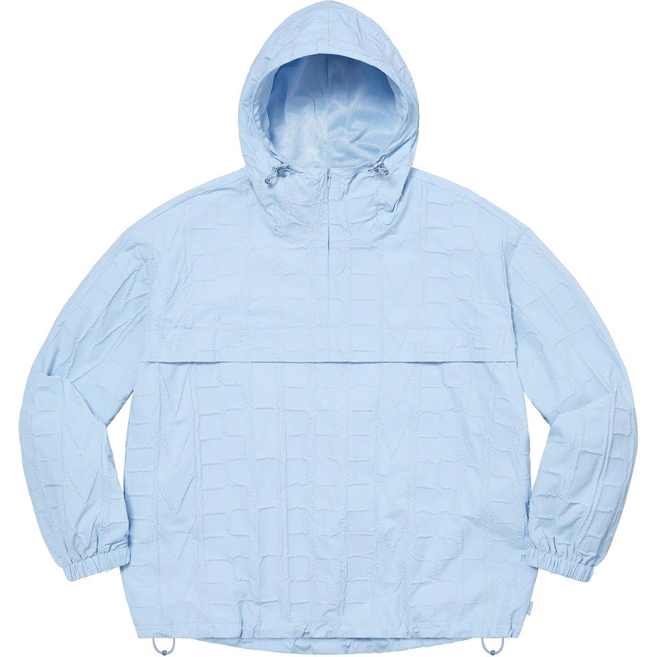 Supreme Repeat Stitch Anorak Jacke Blau | CH441DN