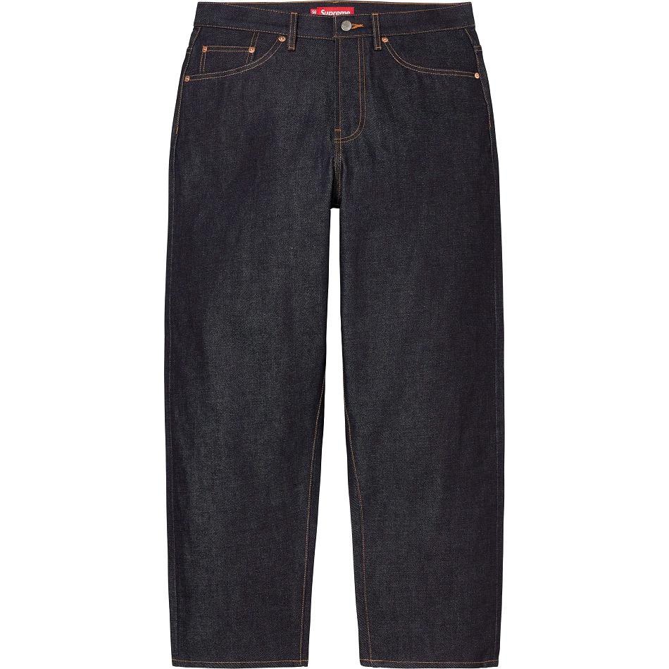 Supreme Rigid Baggy Jean Hose Schwarz | CH427NB