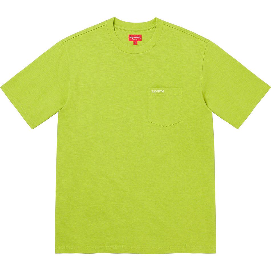 Supreme S/S Pocket Tee Pullover Grün | CH321VD