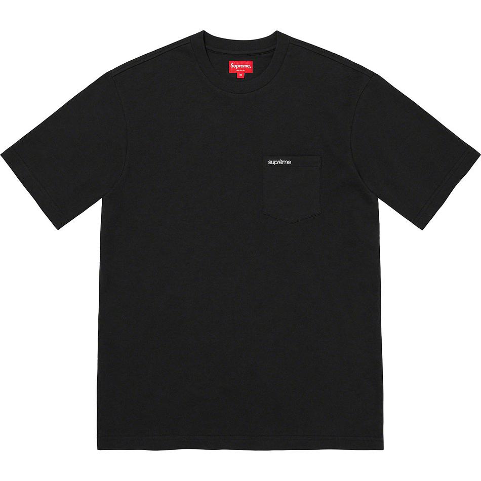 Supreme S/S Pocket Tee Pullover Schwarz | CH320CE