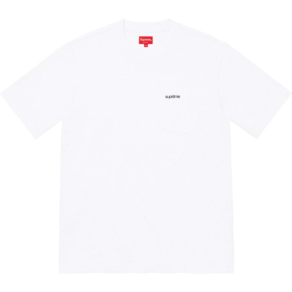 Supreme S/S Pocket Tee Pullover Weiß | CH322BC