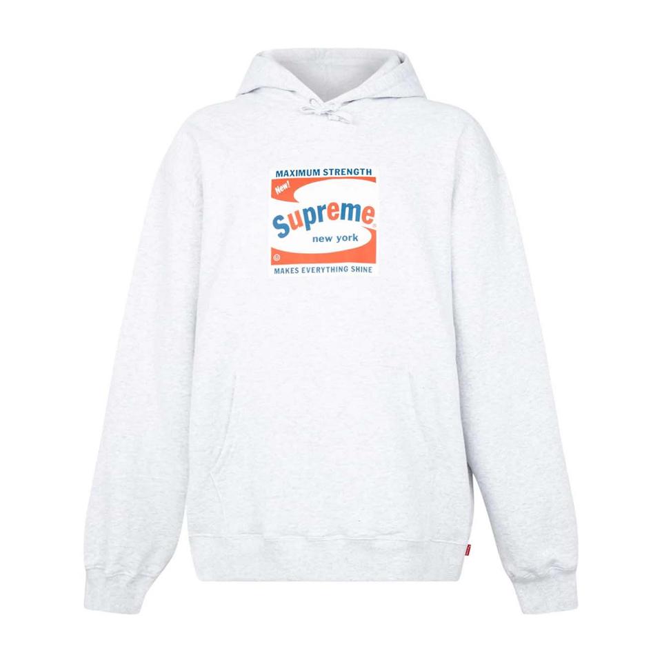 Supreme Shine Logo Print Hoodie Weiß | CH468FM