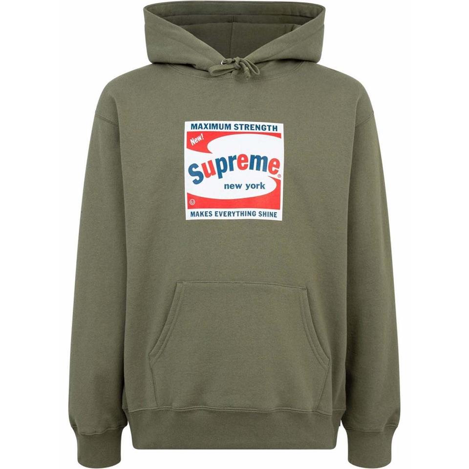 Supreme Shine New York Hoodie Grün | CH467DN