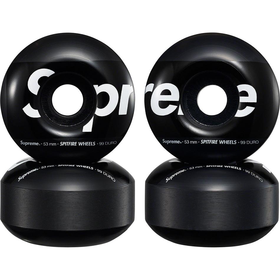 Supreme Spitfire® Shop Wheels (Set of 4) Skateboard Accessoires Schwarz | CH175UT