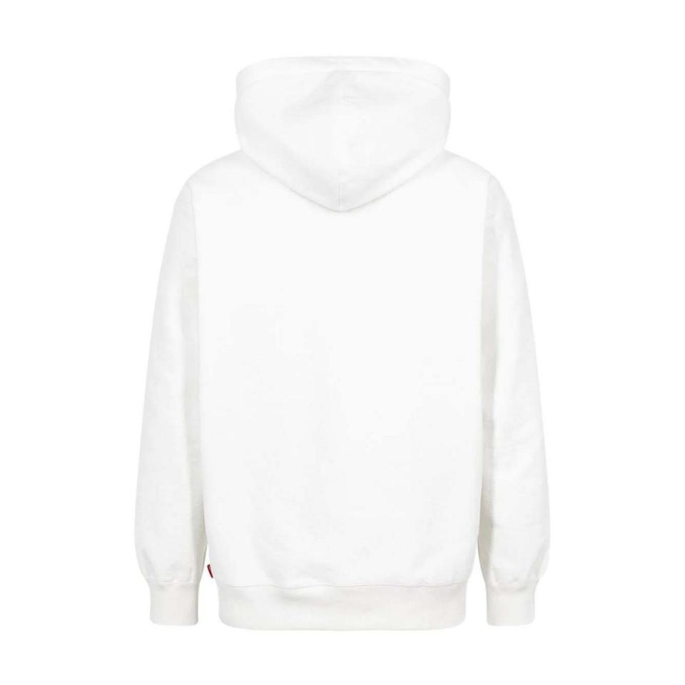 Supreme Spitze Detail Logo Hoodie Weiß | CH475XF