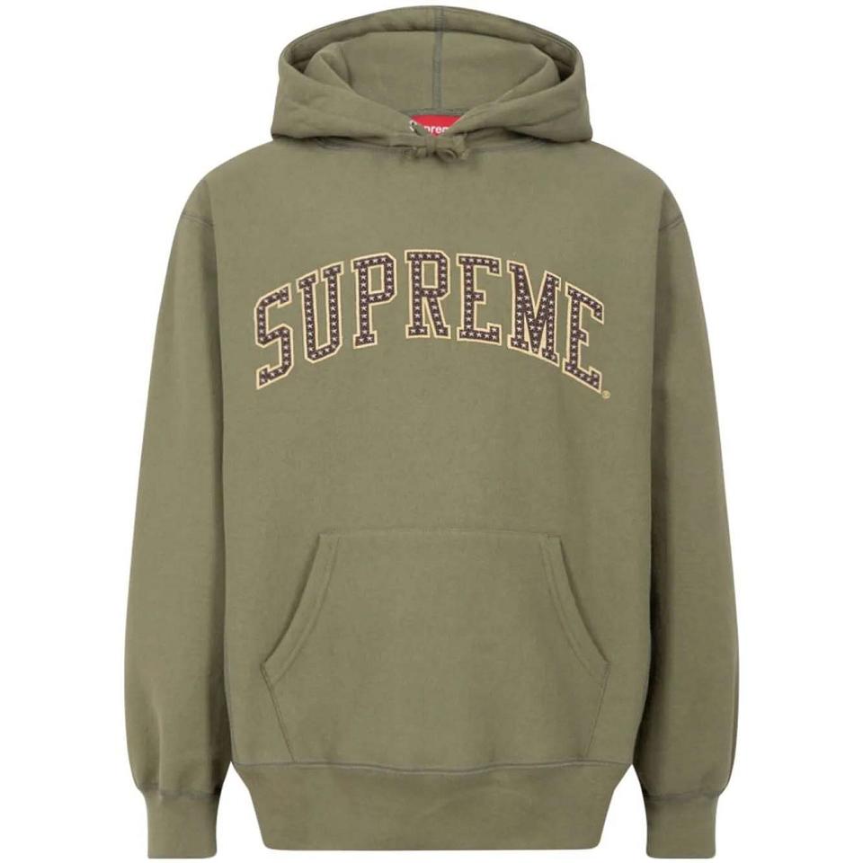 Supreme Stars Arc Hoodie Grün | CH464PQ