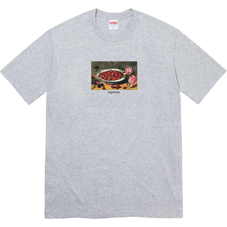 Supreme Strawberries Tee T-shirts Grau | CH249EX