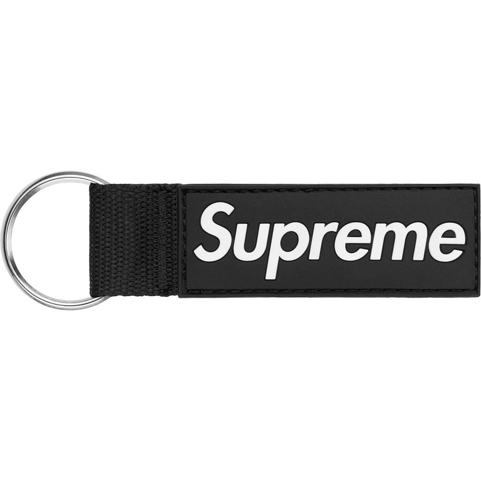 Supreme Webbing Keychain Accessoires Schwarz | CH182FM