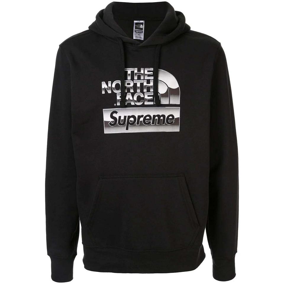 Supreme X The North Face lic Logo Mit Kapuze Sweatshirts Metal | CH254IS