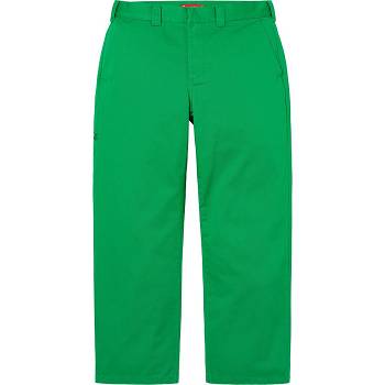 Supreme Arbeits Pant Hose Grün | CH418HK