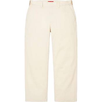 Supreme Arbeits Pant Hose Weiß | CH422ZG