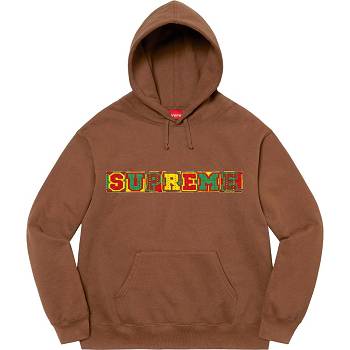 Supreme Beaded Mit Kapuze Sweatshirts Braun | CH273QZ