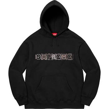 Supreme Beaded Mit Kapuze Sweatshirts Schwarz | CH275EX