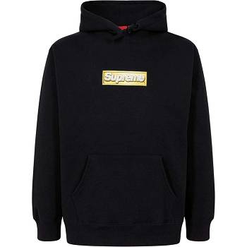 Supreme Bling Box Logo Hoodie Schwarz | CH489OR