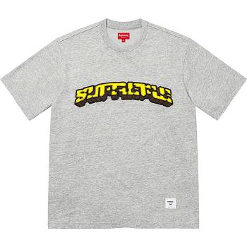 Supreme Block Arc S/S Top Pullover Grau | CH326WY