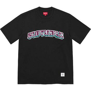 Supreme Block Arc S/S Top Pullover Schwarz | CH330YU