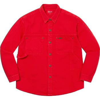 Supreme Denim Painter Hemd Rot | CH388SO