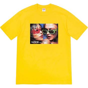 Supreme Eyewear Tee T-shirts Gelb | CH224RW