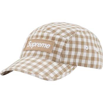 Supreme Gingham Camp Cap Hüte Braun | CH117QZ