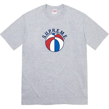 Supreme League Tee T-shirts Grau | CH235GL