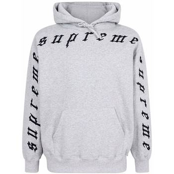 Supreme Logo Hoodie Grau | CH474ZG