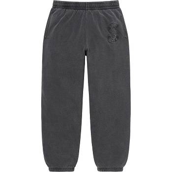 Supreme Overdyed S Logo Sweatpant Hose Schwarz | CH403QZ